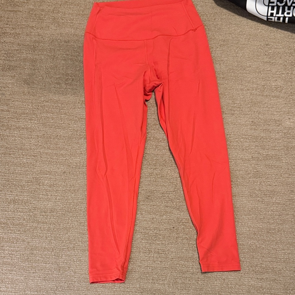 Splits59 coral red leggings size large
